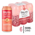 Brutal Fruit Strawberry Rouge Can 6 x 500ml