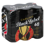 Carling Black Label Local Beer 6 x 500ml