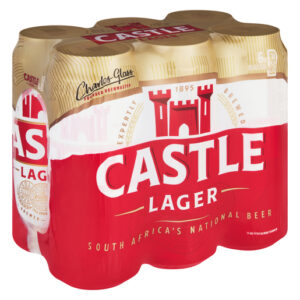 Castle Lager Local Beer 6 x 500ml