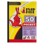 Flip File Display Book A4 50 Pocket