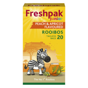 Freshpak Junior Peach & Apricot Flavour Rooibos Tea 20 Pack
