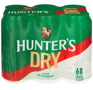 Hunters Dry Can 6 x 440ml