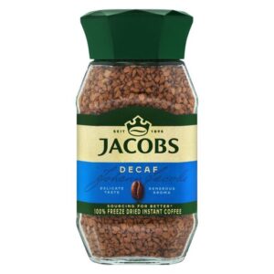 Jacobs Kronung Decaf Instant Coffee 100g