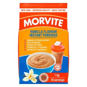 Morvite Sorghum Instant Porridge Vanilla Flavour 1kg