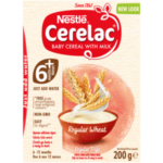 Nestlé Cerelac Regular Wheat Baby Cereal with Milk 200g