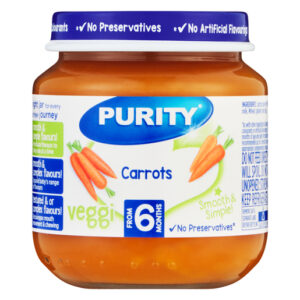 Purity Carrots 125ml from 7 Months 125ml