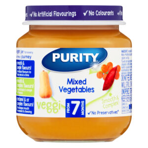 Purity Mixed Vegetables from 7 Months 125ml