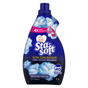Sta-Soft Ultra Concentrate Ocean Fresh Fabric Softener 1L