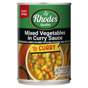 Rhodes Vegetables Mixed Curied 410g